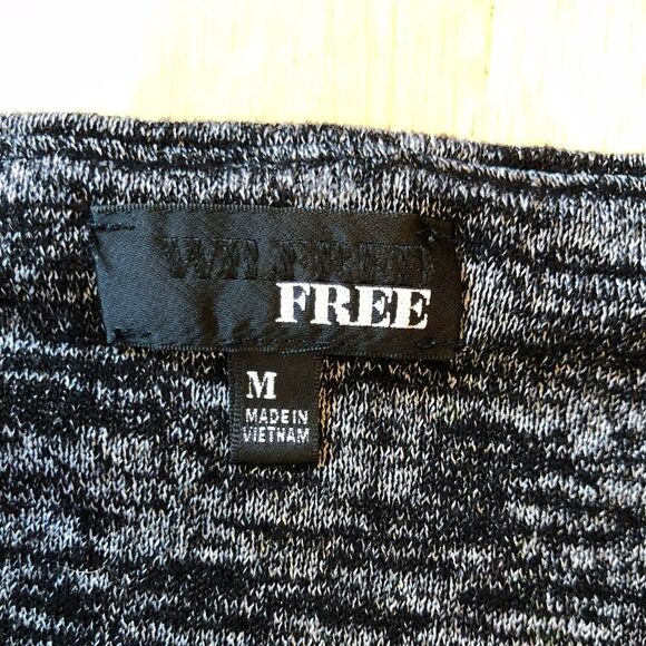 ARITZIA Wilfred Free H. Grey & Blk Bodycon SilvaTube Dress EUC - Picture 3 of 9